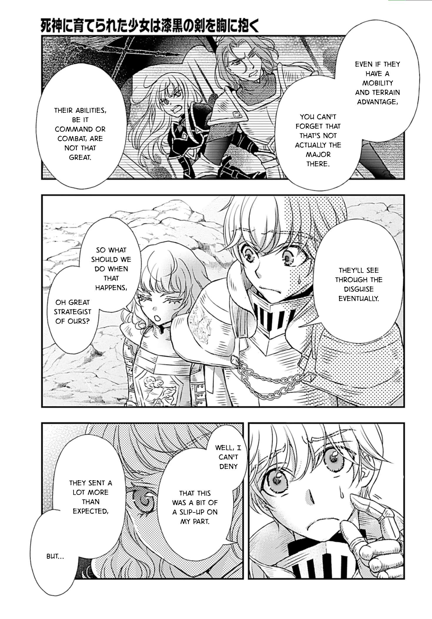 Shinigami ni Sodaterareta Shoujo wa Shikkoku no Tsurugi wo Mune ni Idaku Chapter 51 9